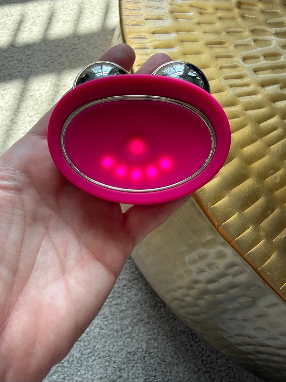 FOREO BEAR Original Microcurrent Facial Toning Device Fuchsia